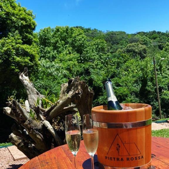 Pietra Rossa- Vale Dos Vinhedos Hotell Bento Gonçalves Eksteriør bilde